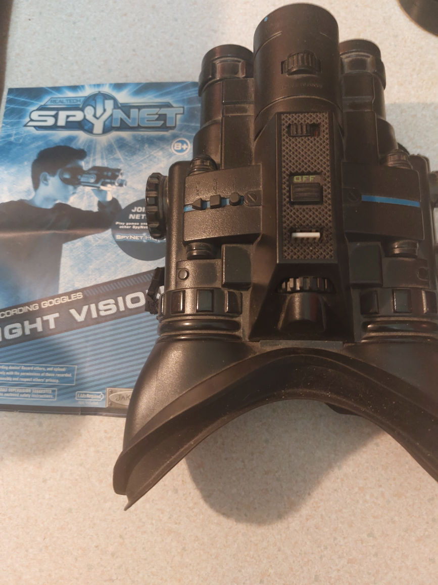 SpyNet Night Vision Recording Goggles