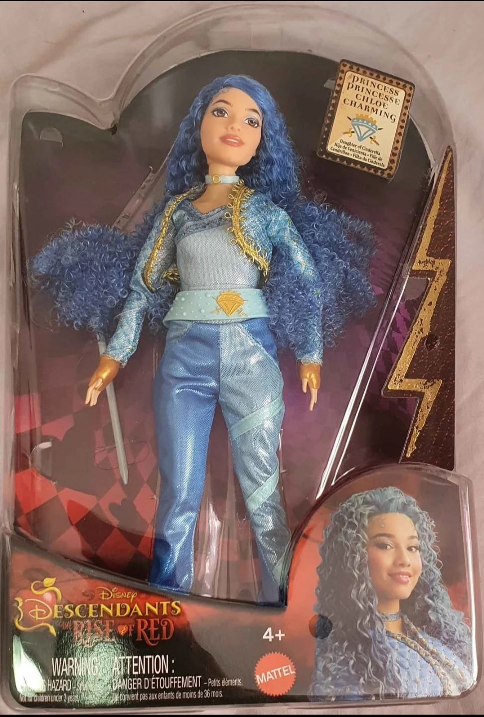 Disney Descendants: The Rise of Red Chloe Charming Barbie Doll