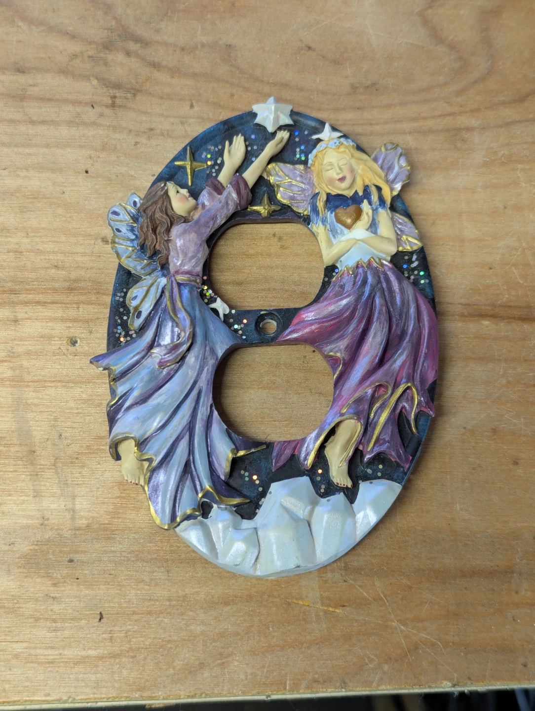 Sleeping Fairy Outlet Cover