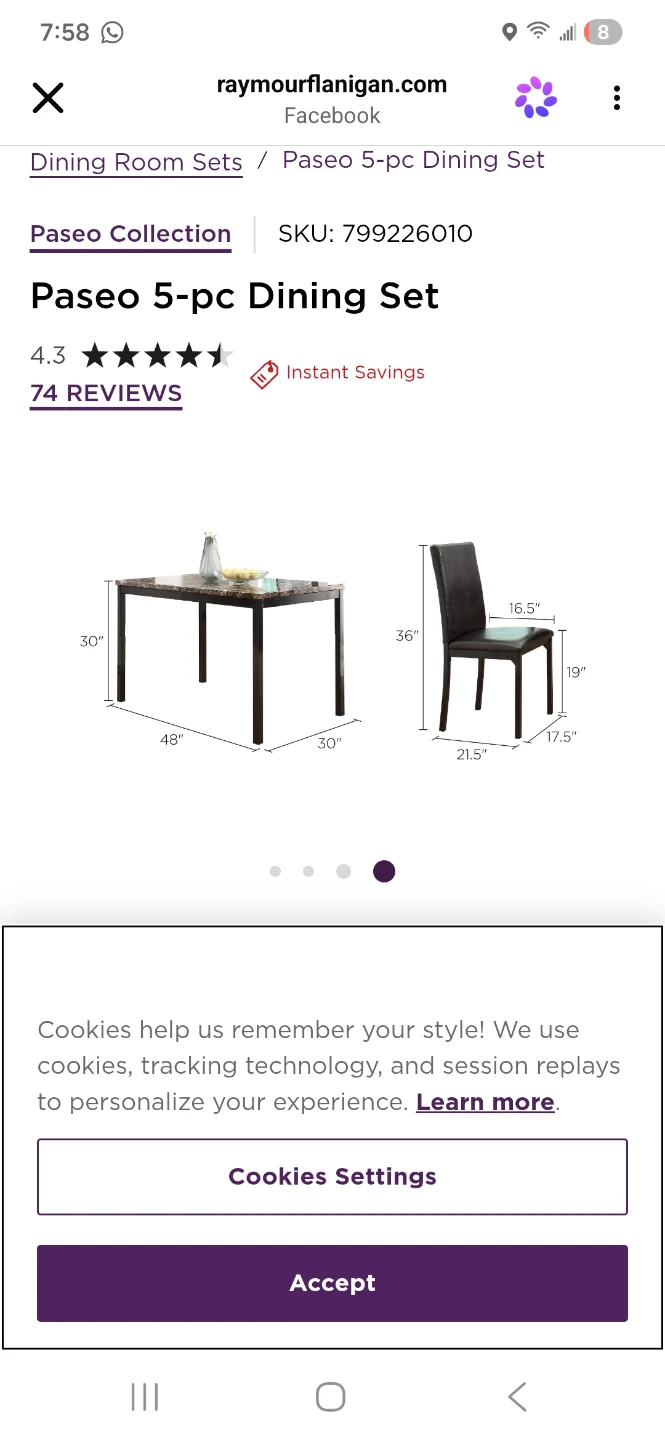 Free Like new Dining table only No chairs - photo 2