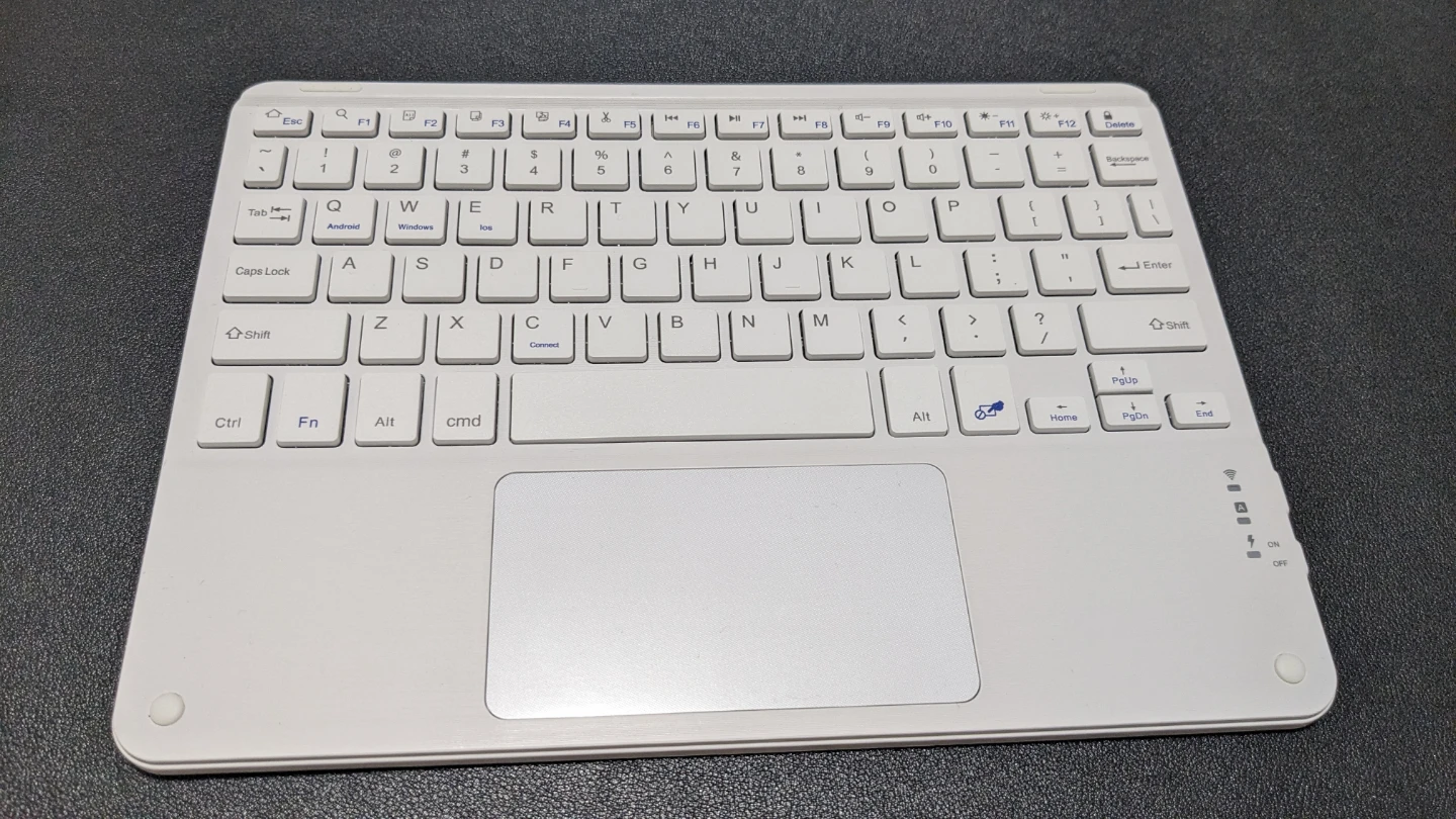 Bluetooth Wireless Keyboard and Trackpad Combo - photo 2