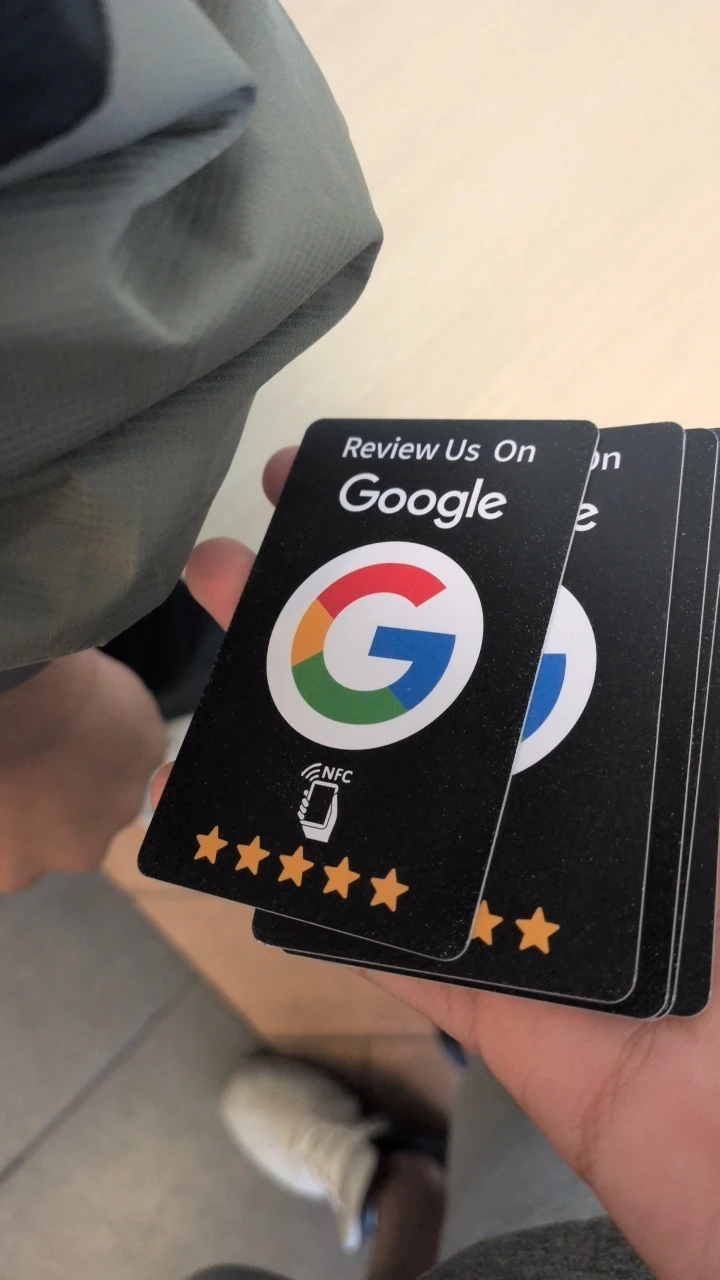 Google Review NFC Cards