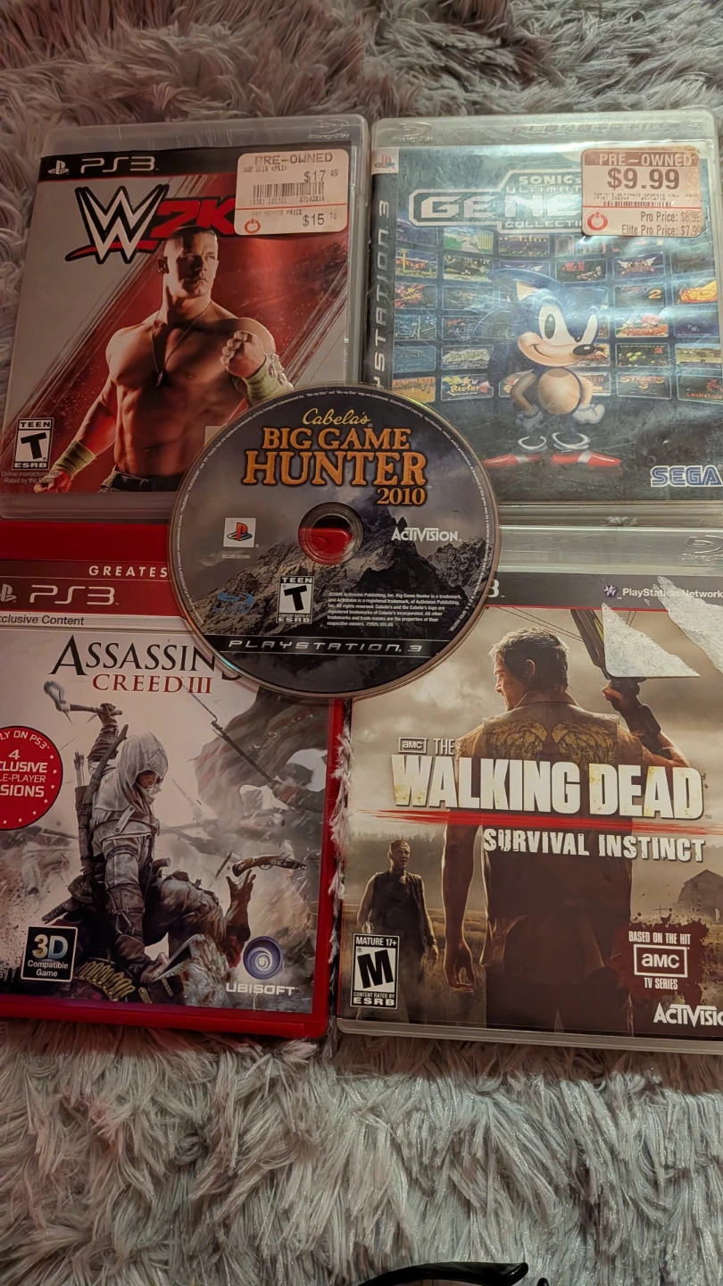 5 PlayStation 3 Games Bundle