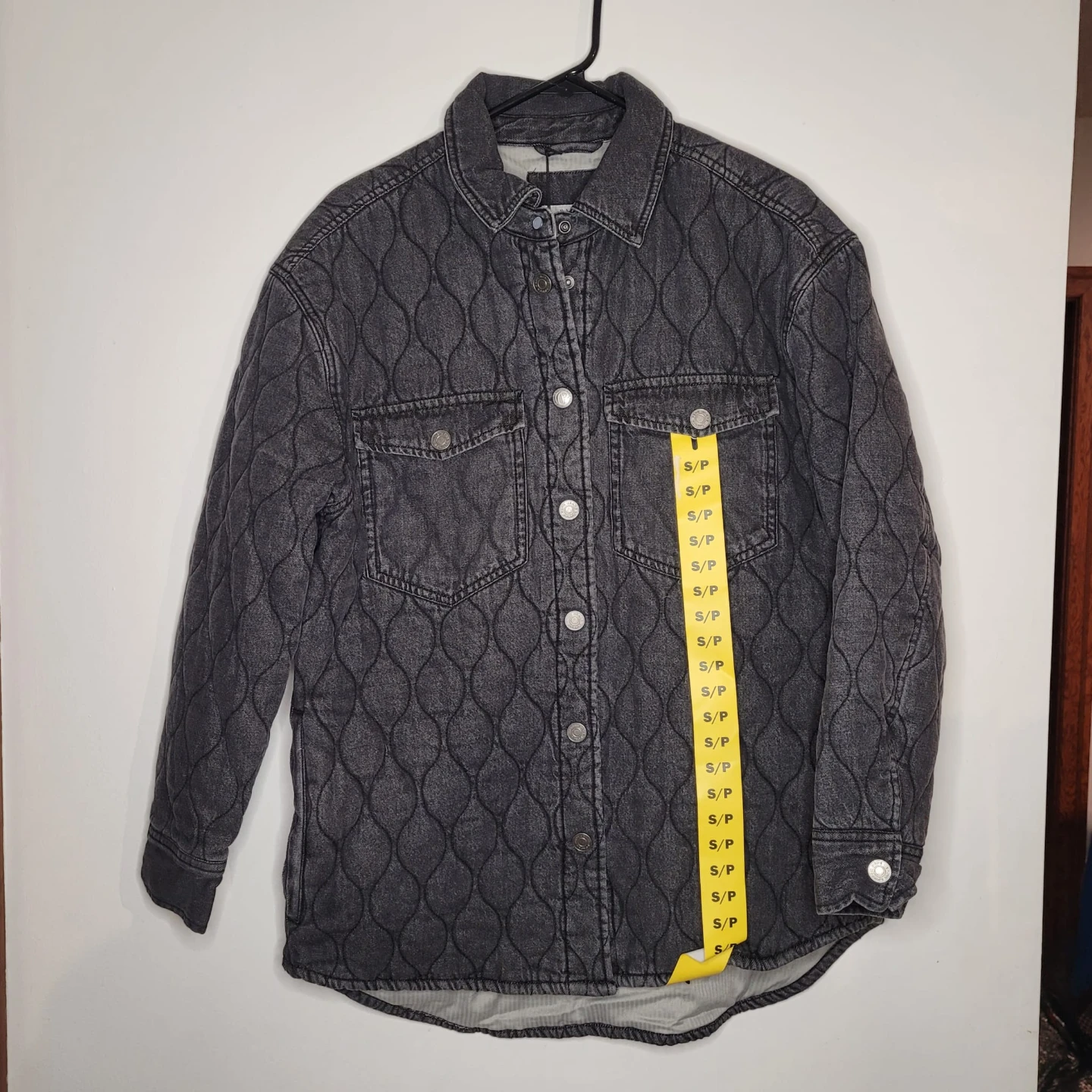 Quilted Denim Jacket