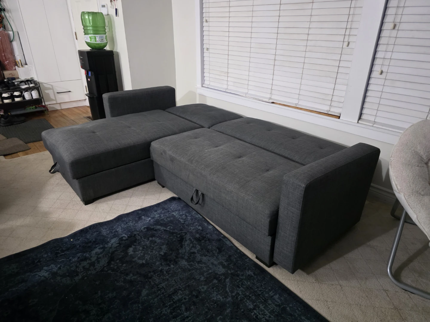 Carter 2-Piece Sleeper Sectional Sofa – For Sale - photo 3