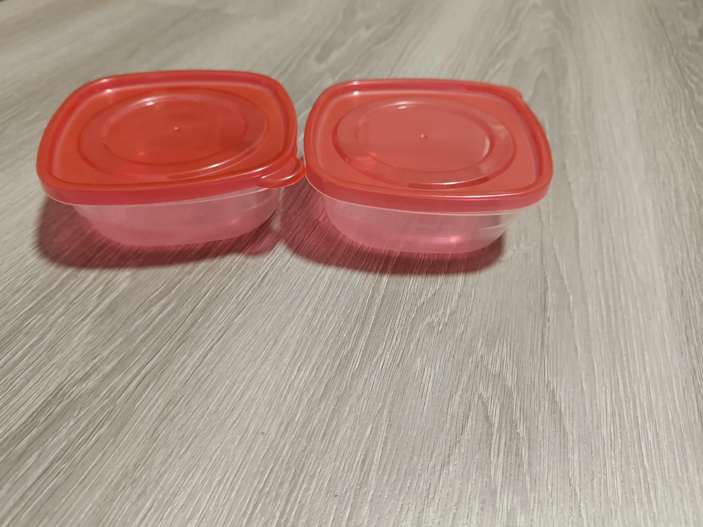 Set of  Plastic Storage Containers with Green Lids - photo 3