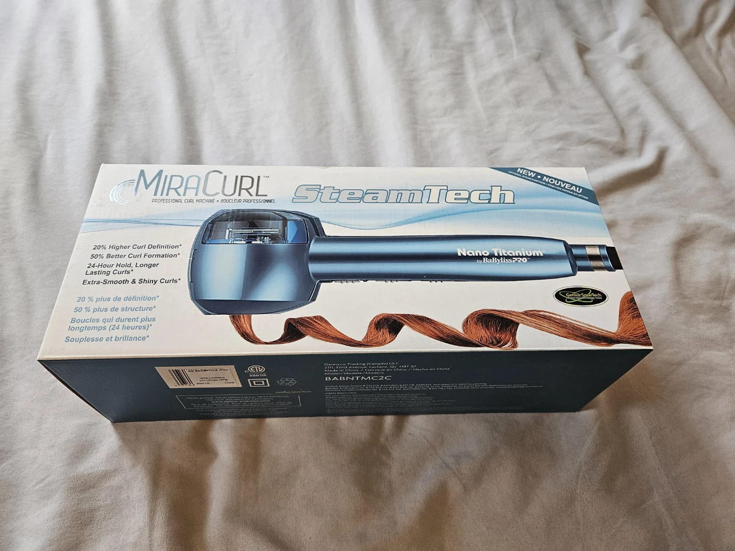 BaBylissPRO MiraCurl SteamTech Hair Curler