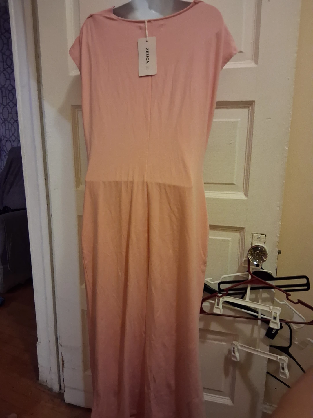 Zesica Pink Midi Dress Size Large - photo 3
