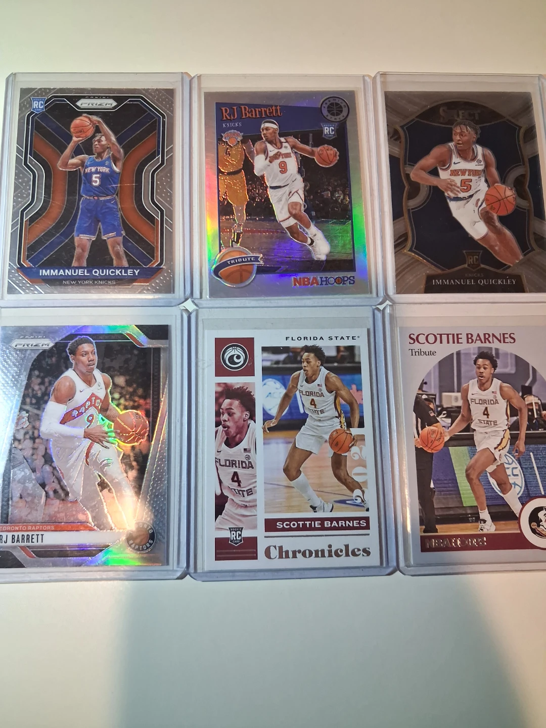 Scottie Barnes, RJ Barrett, and Immanuel Quickely Lot