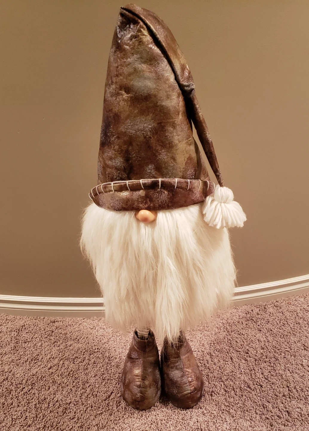 Tall Decorative Christmas Springed Gnome - photo 2