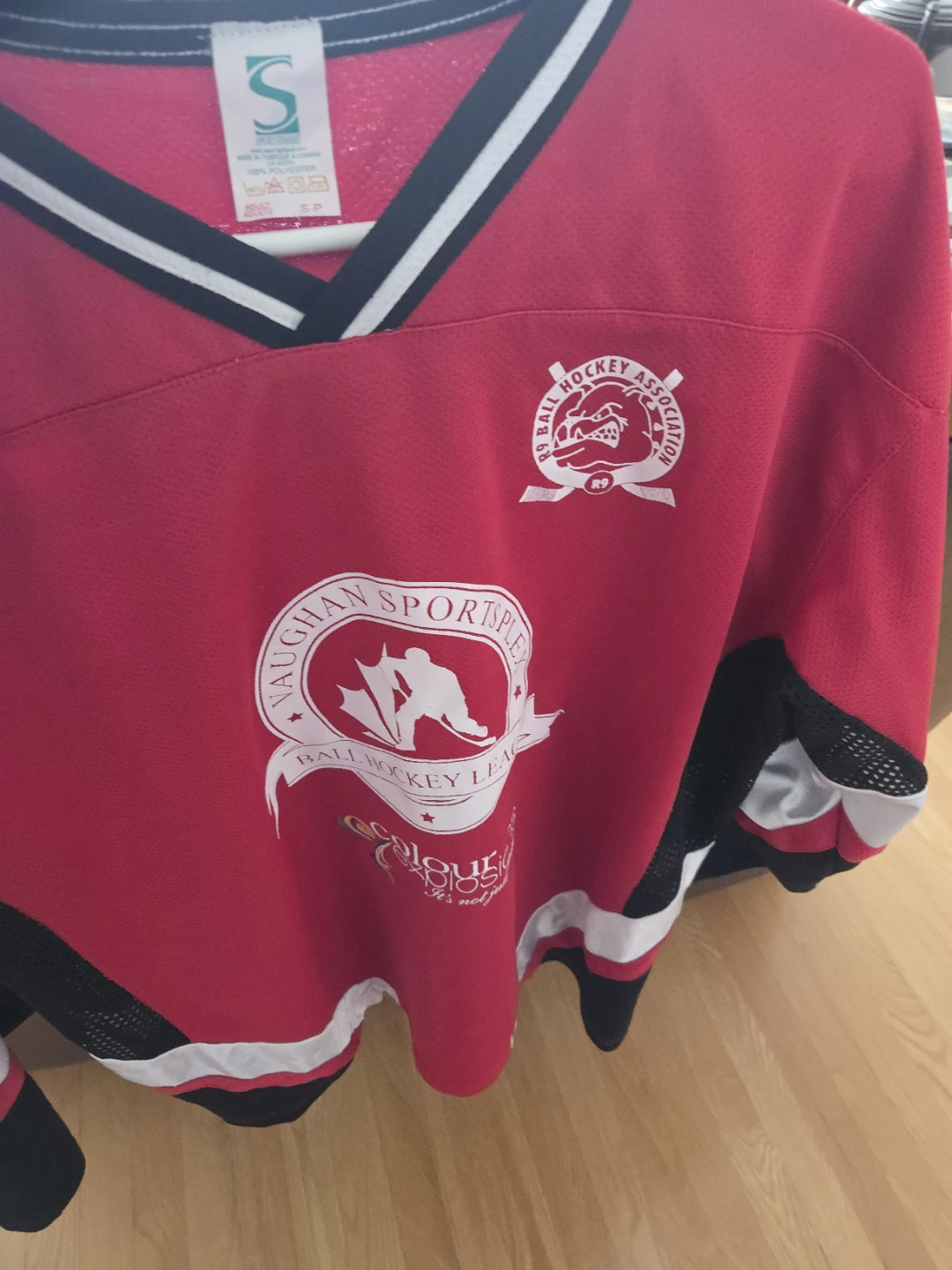 Vaughan Sportsplex Ball Hockey Jersey Size Small