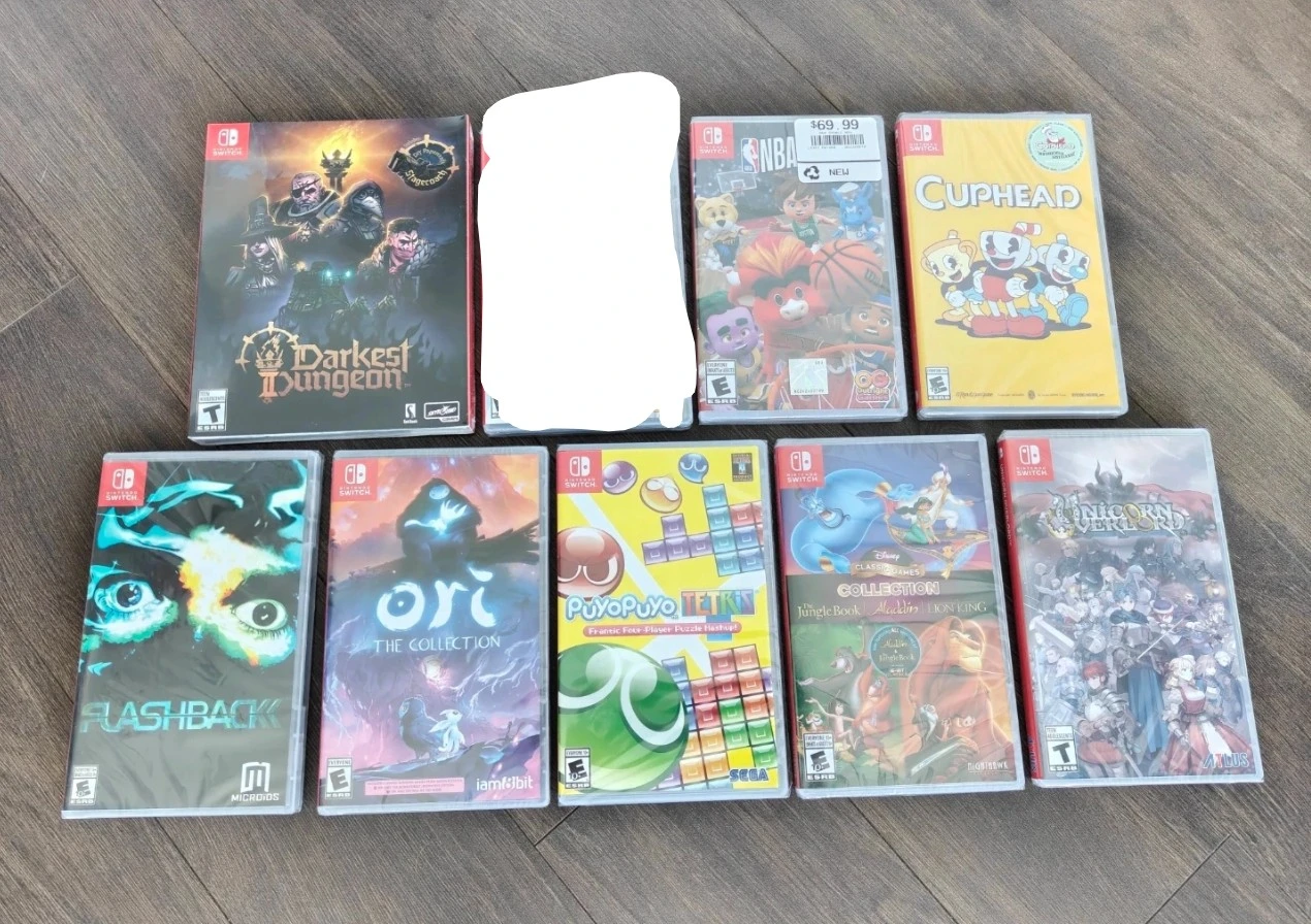 Nintendo Switch / Switch 2 games (new, sealed)