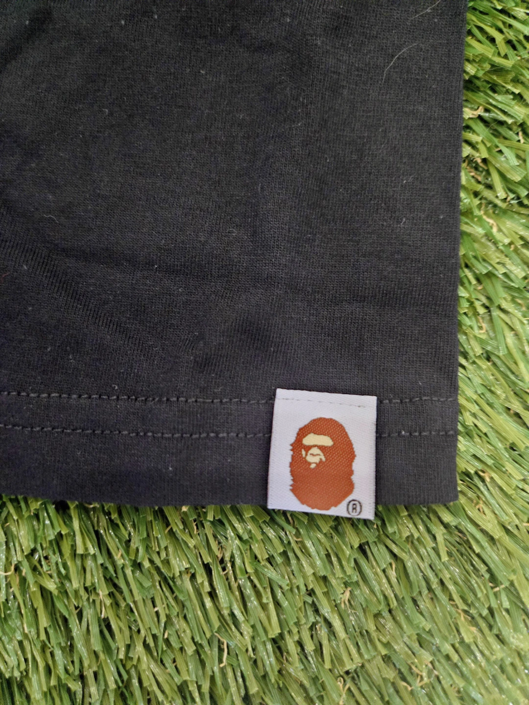 A Bathing Ape (Bape) Plaid Design Tee Shirt - photo 4