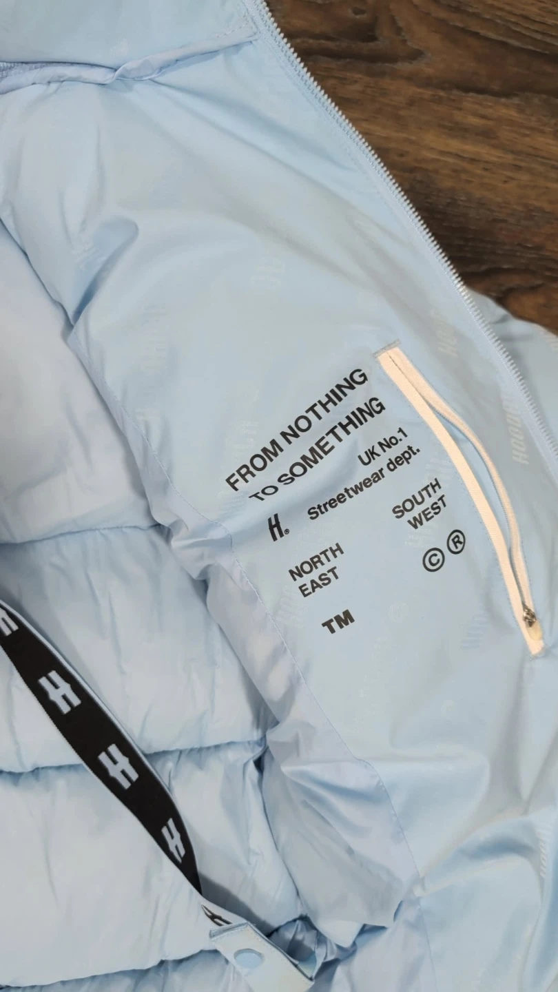HOODRICH Light Blue Puffer Jacket Size M - photo 3