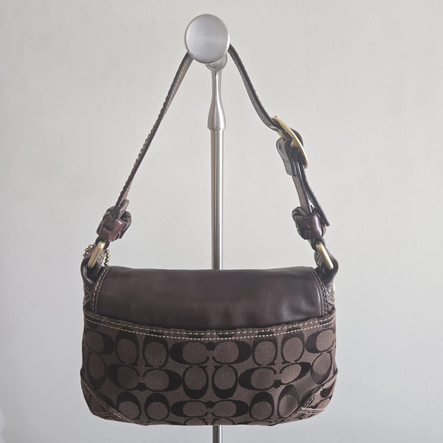 Coach Bleecker Soho Bag Vintage Brown Signature 11441 - photo 3