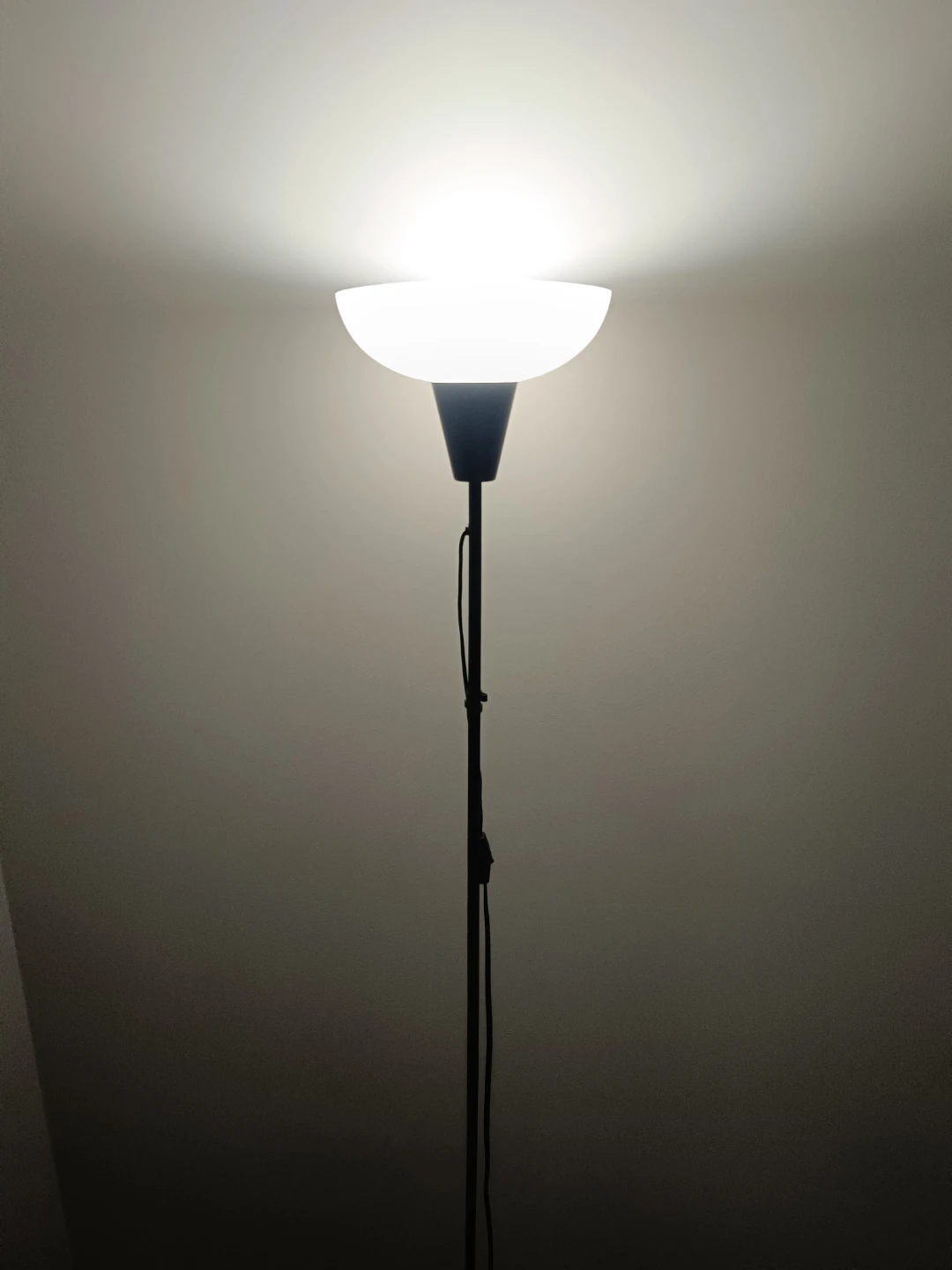 Black Torchiere Floor Lamp - photo 2