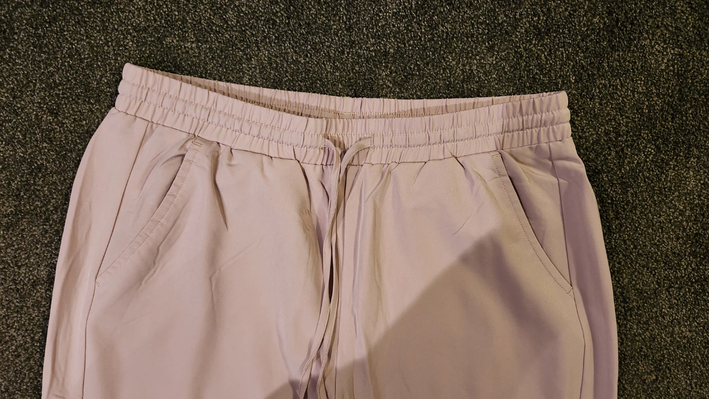 Pink Drawstring Casual Pants Size Large - photo 2