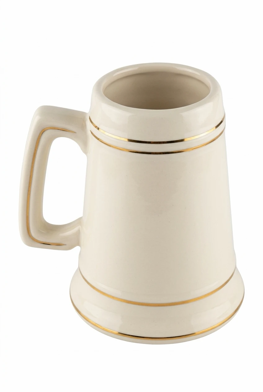 Vintage University of Wisconsin Ceramic Beer Stein - photo 2