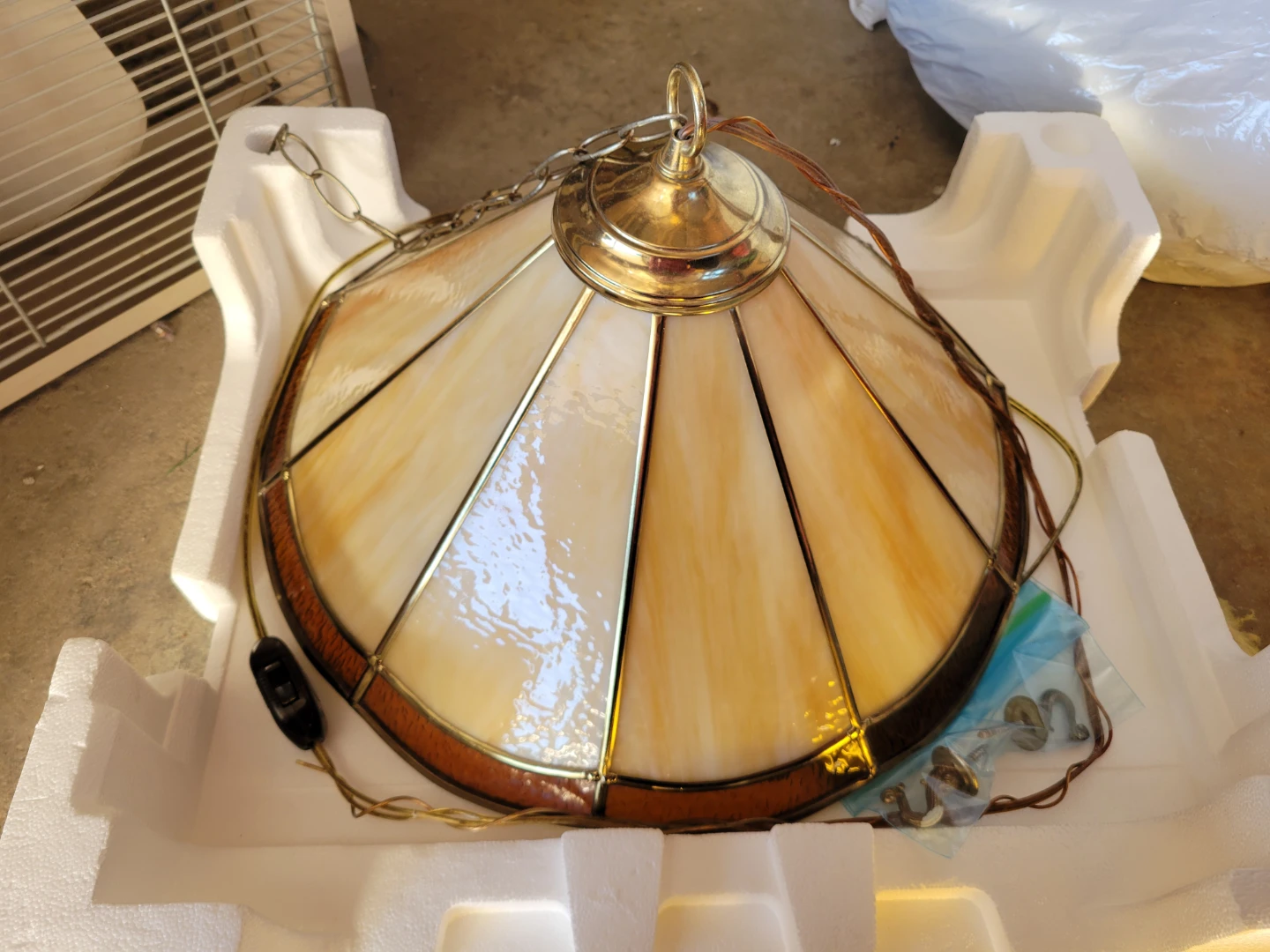 Stained Glass Pendant Light