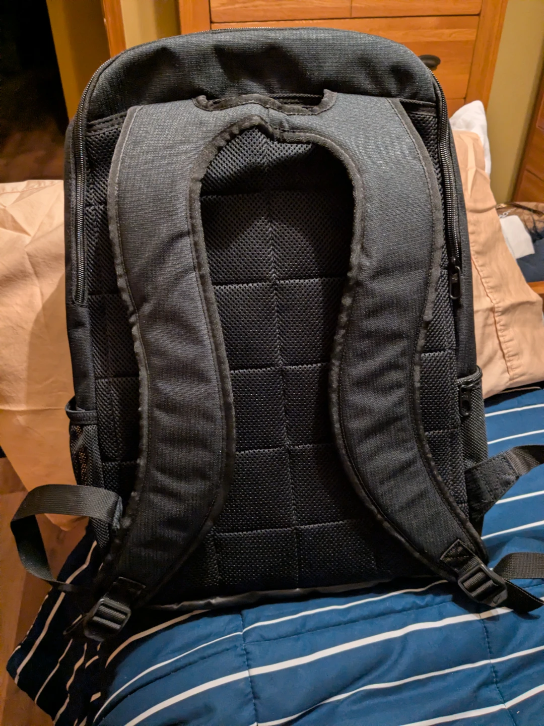 Nike Black MEAC Embroidered Backpack 20 x 16 - photo 4