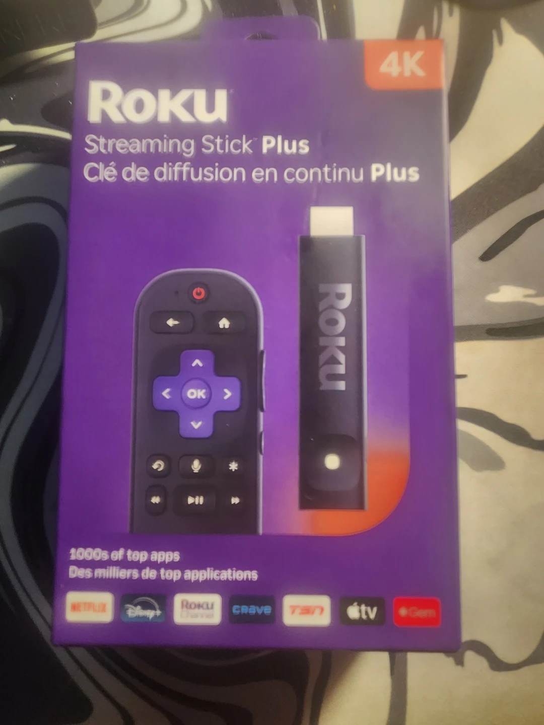 Roku Streaming Stick Plus 4K