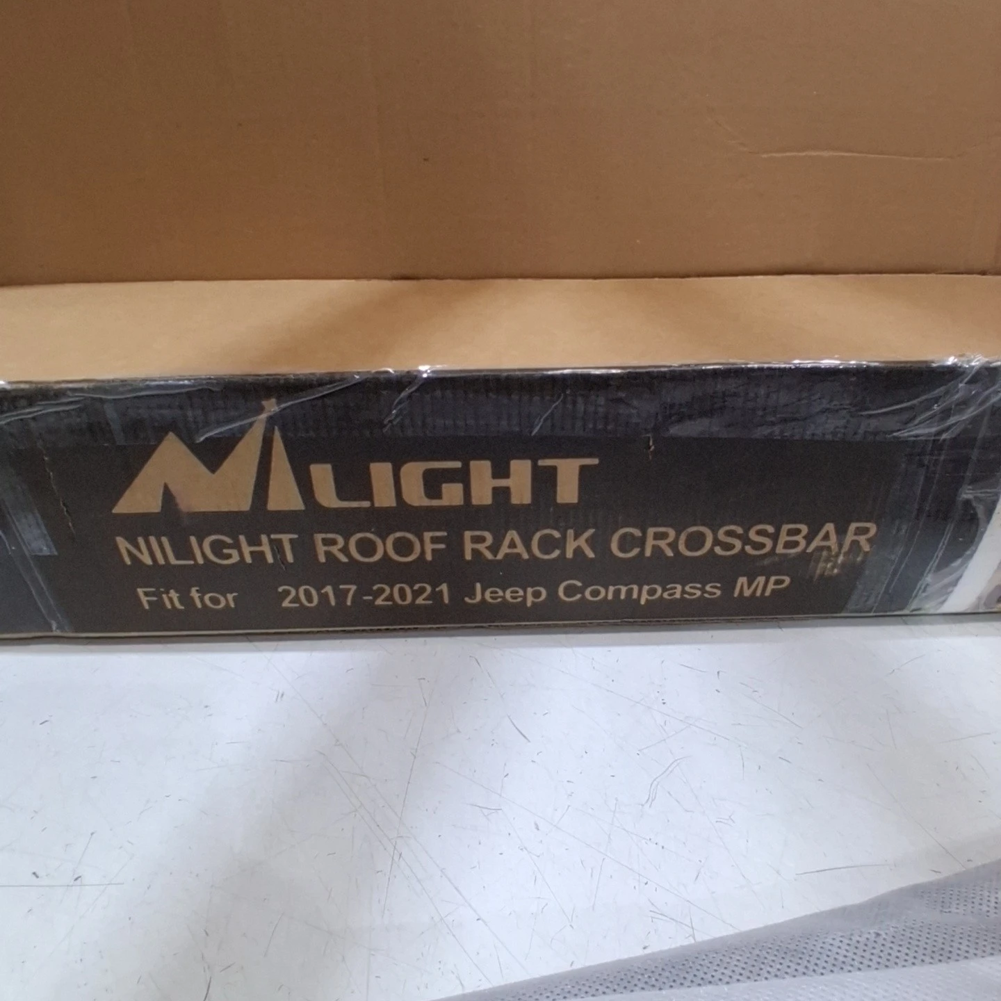 Roof Rack Cross Bars for 2017 TO 2021 JEEP COMPASS MP - photo 2