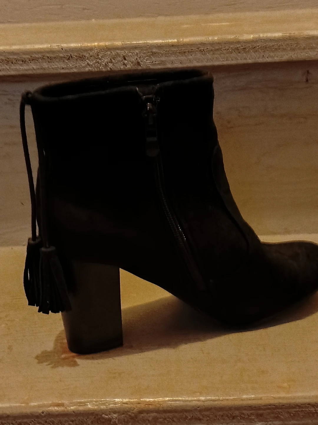 New suede half boots