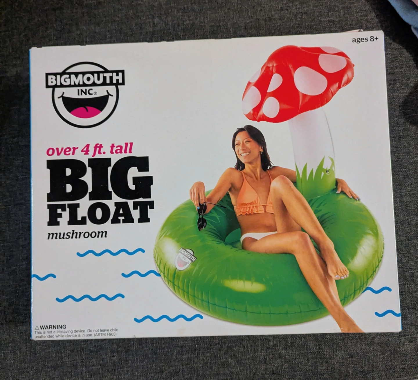 BigMouth Inc. Mushroom Inflatable Pool Float