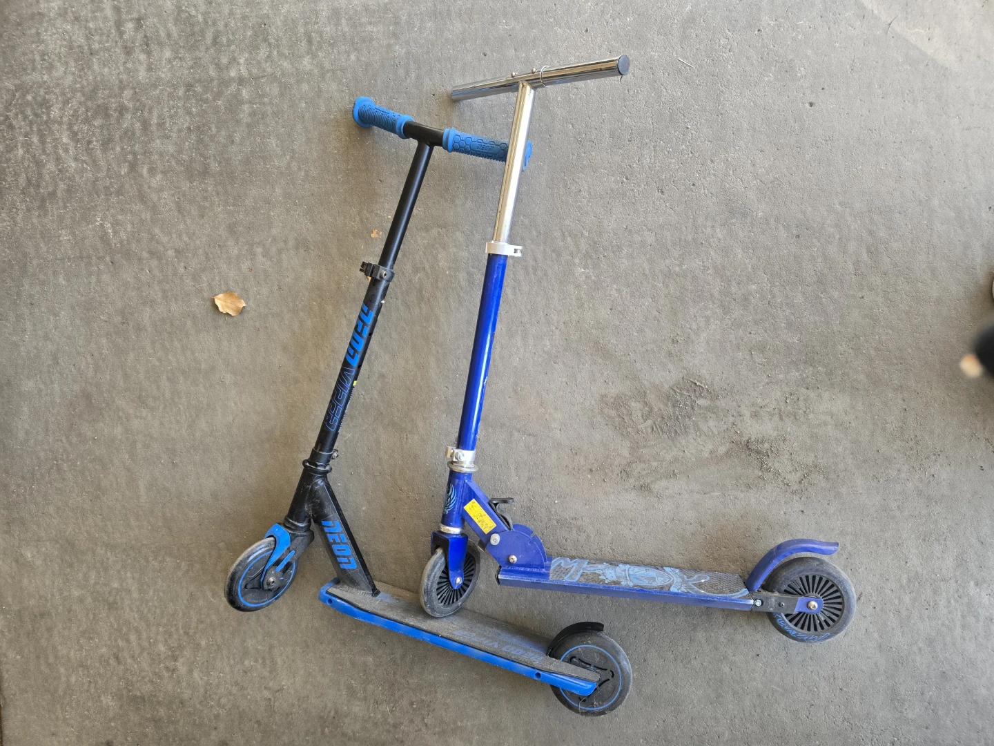 Two Neon Viper Folding Scooters - photo 2