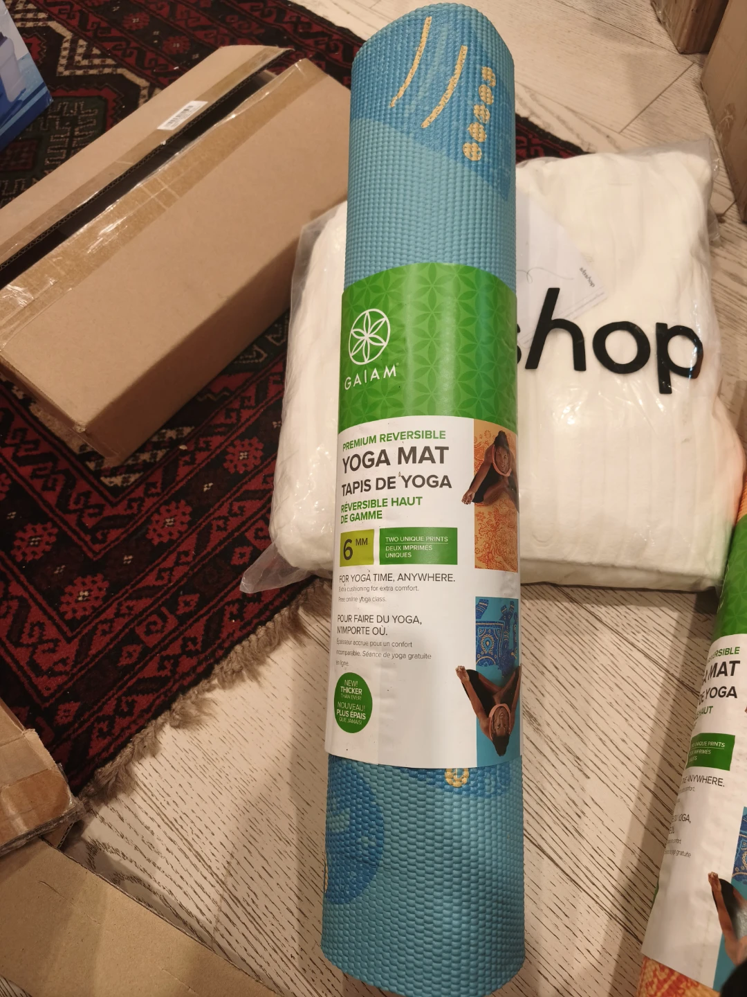 Gaiam Premium Reversible Yoga Mat 6mm
