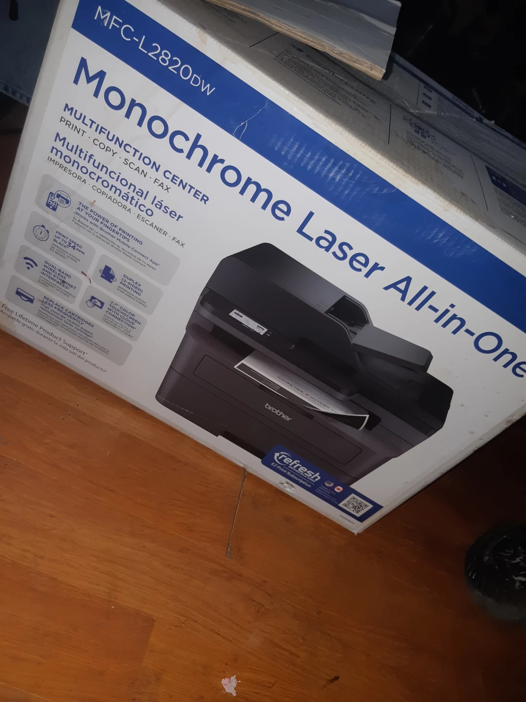 Brother MFC-L2820DW Monochrome Laser All-in-One Printer