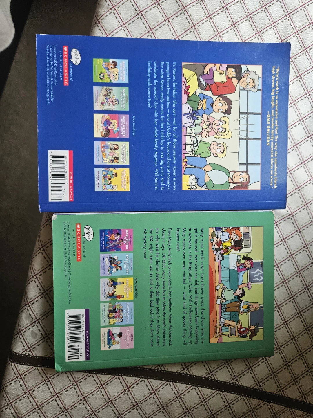 2 Graphic Novels: Baby-Sitters Club & Little Sister - photo 2
