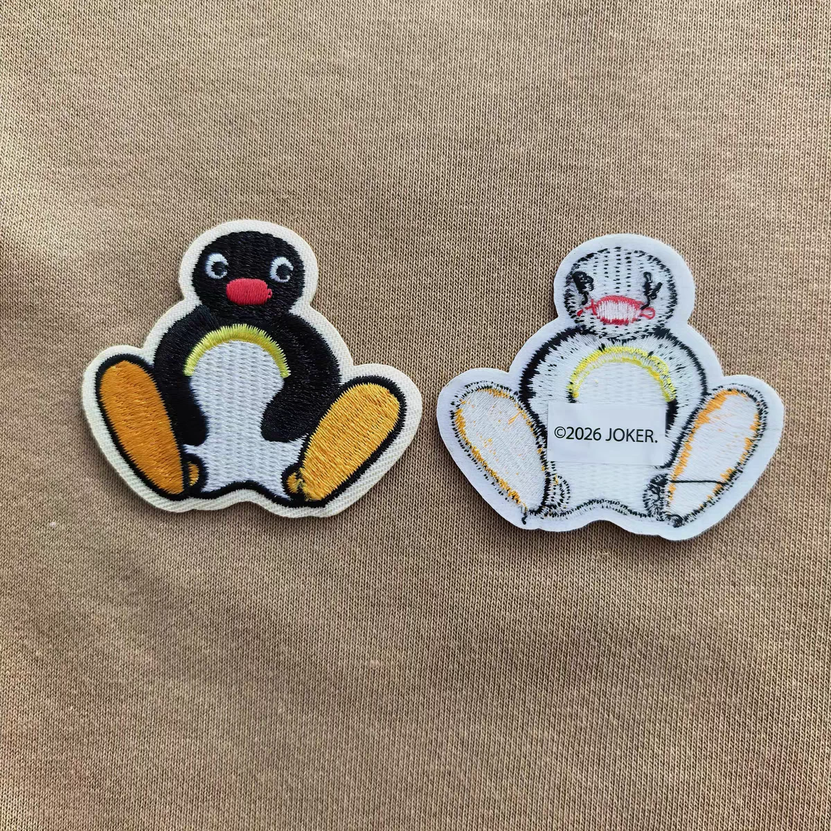 Pingu Embroidered Iron-on Patches