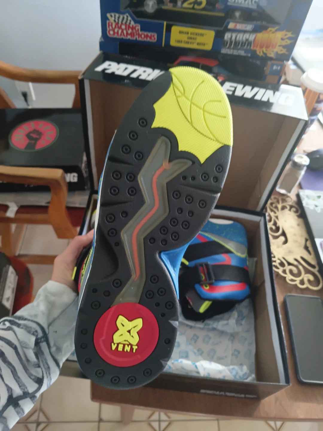 Patrick Ewing Athletics High Top Basketball Shoes - photo 4