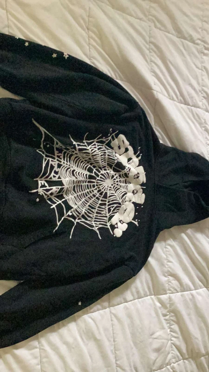 SP5DER Hoodie Black