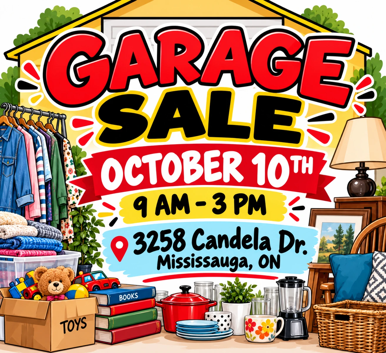 Garage Sale in Mississauga