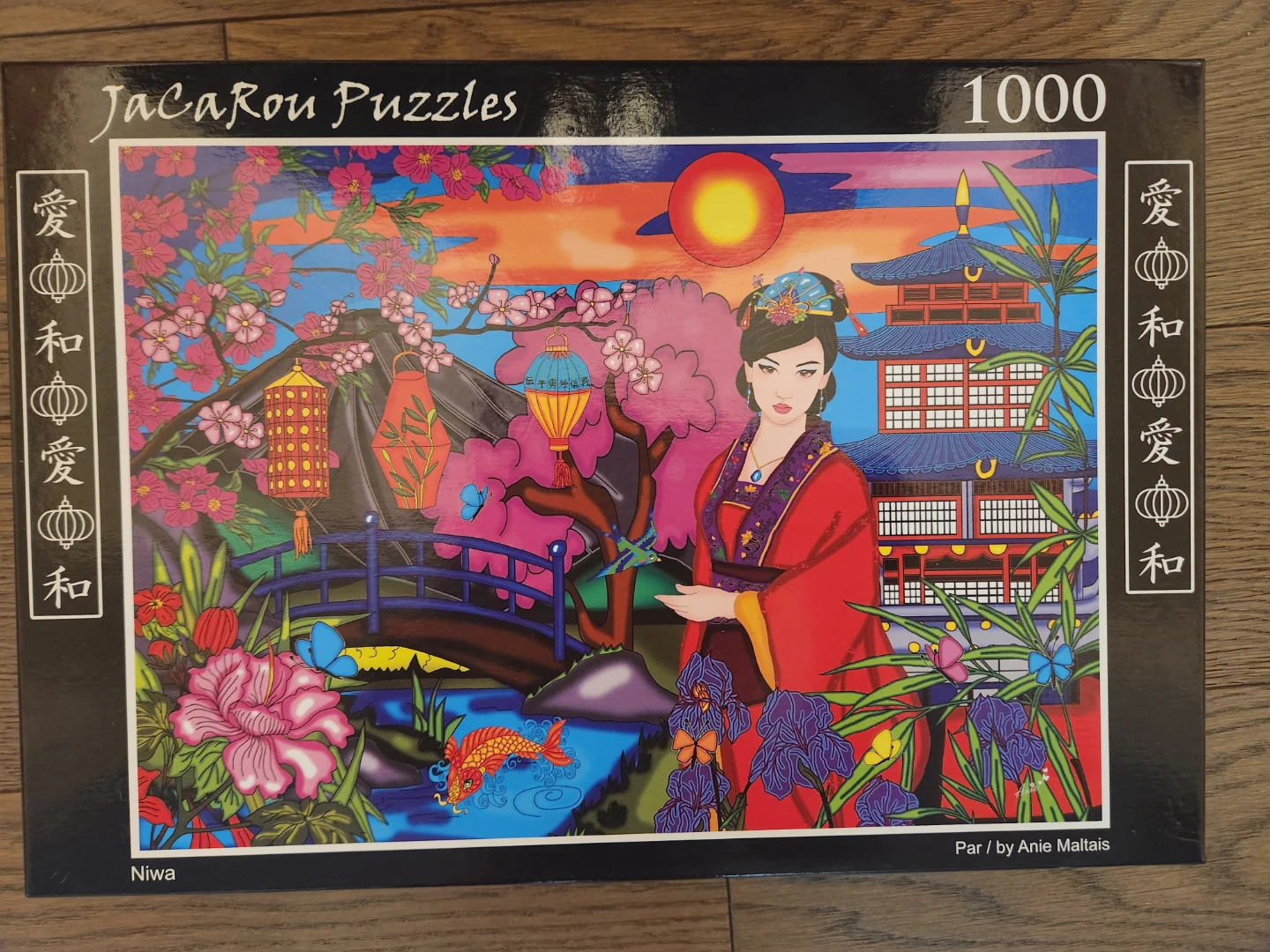 JacaRou Puzzles 1000 Piece Niwa Puzzle