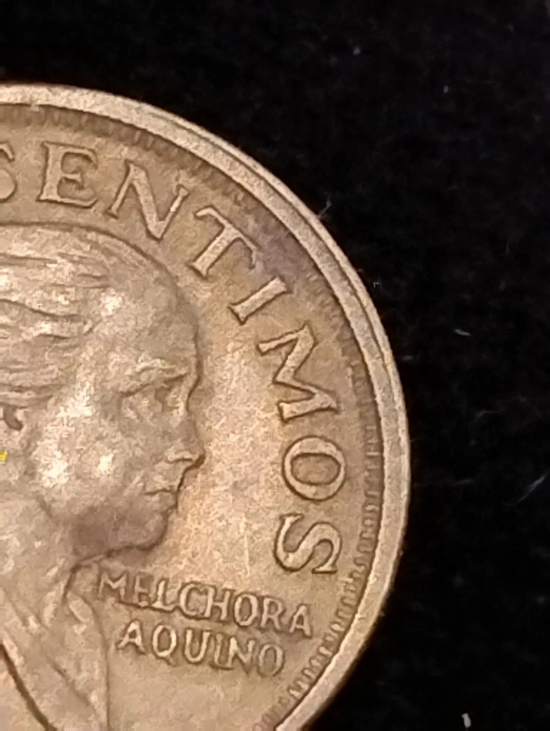 1972 Philippines 5 Sentimos Coin error - photo 2