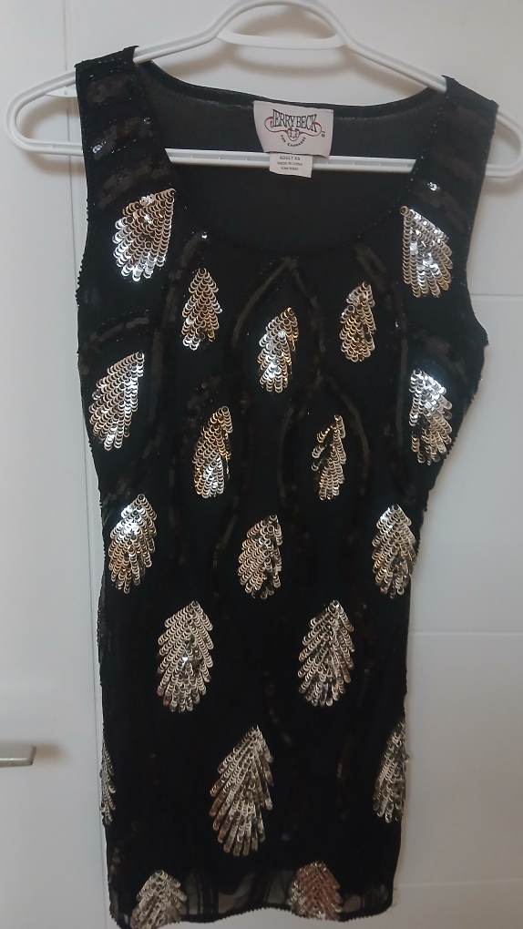 Jerry Beck Sequin Teardrop Flapper Costume - photo 2