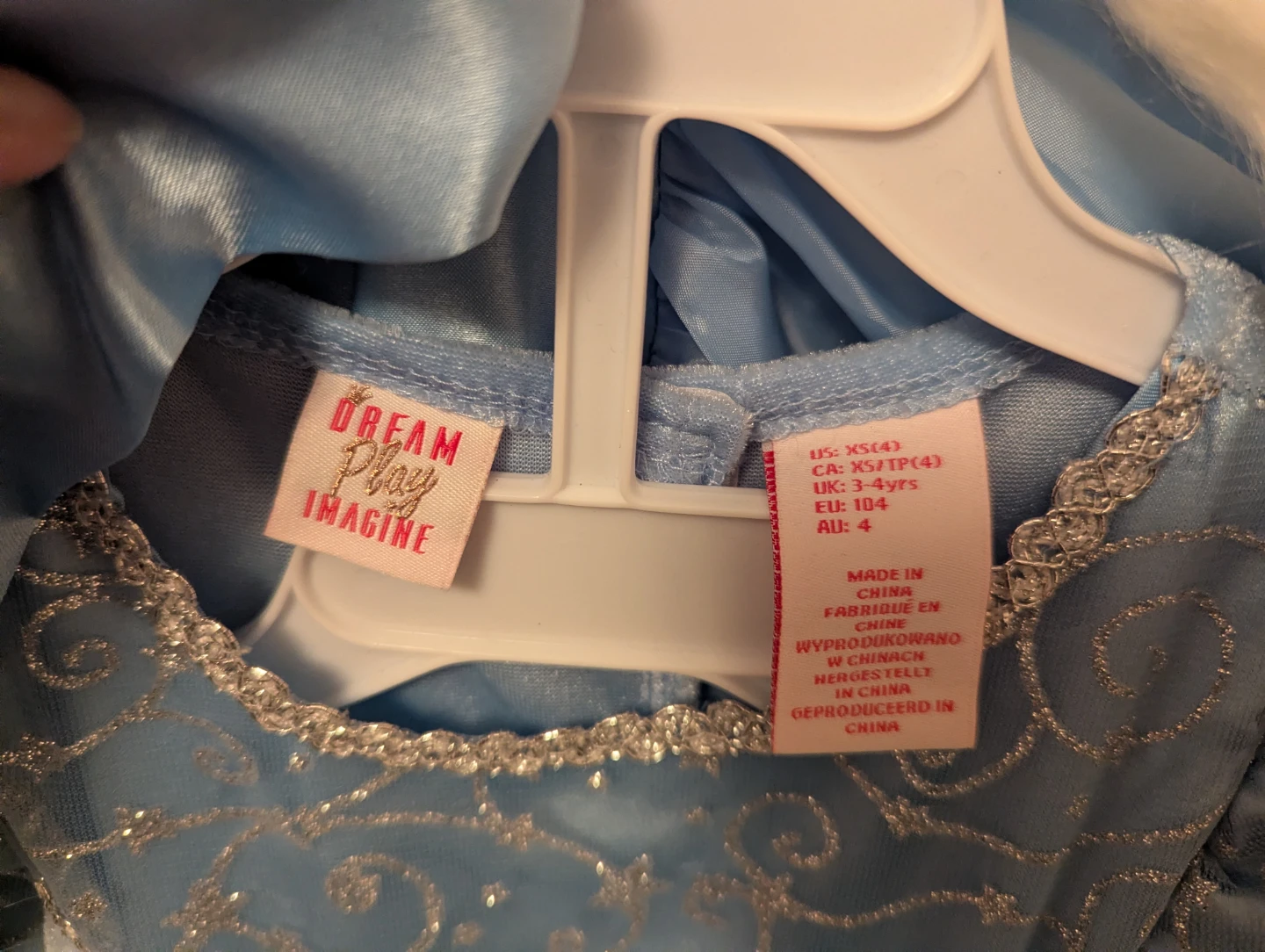Elsa/ Cinderella/ princess dress- Halloween costume or Dress up - photo 3