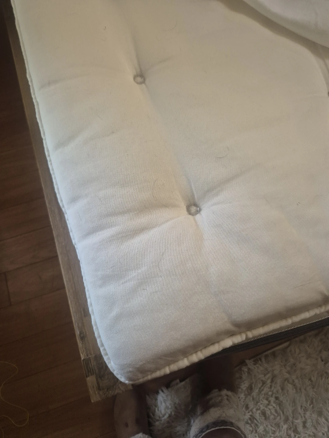 Tufted Wool king size Mattress Topper