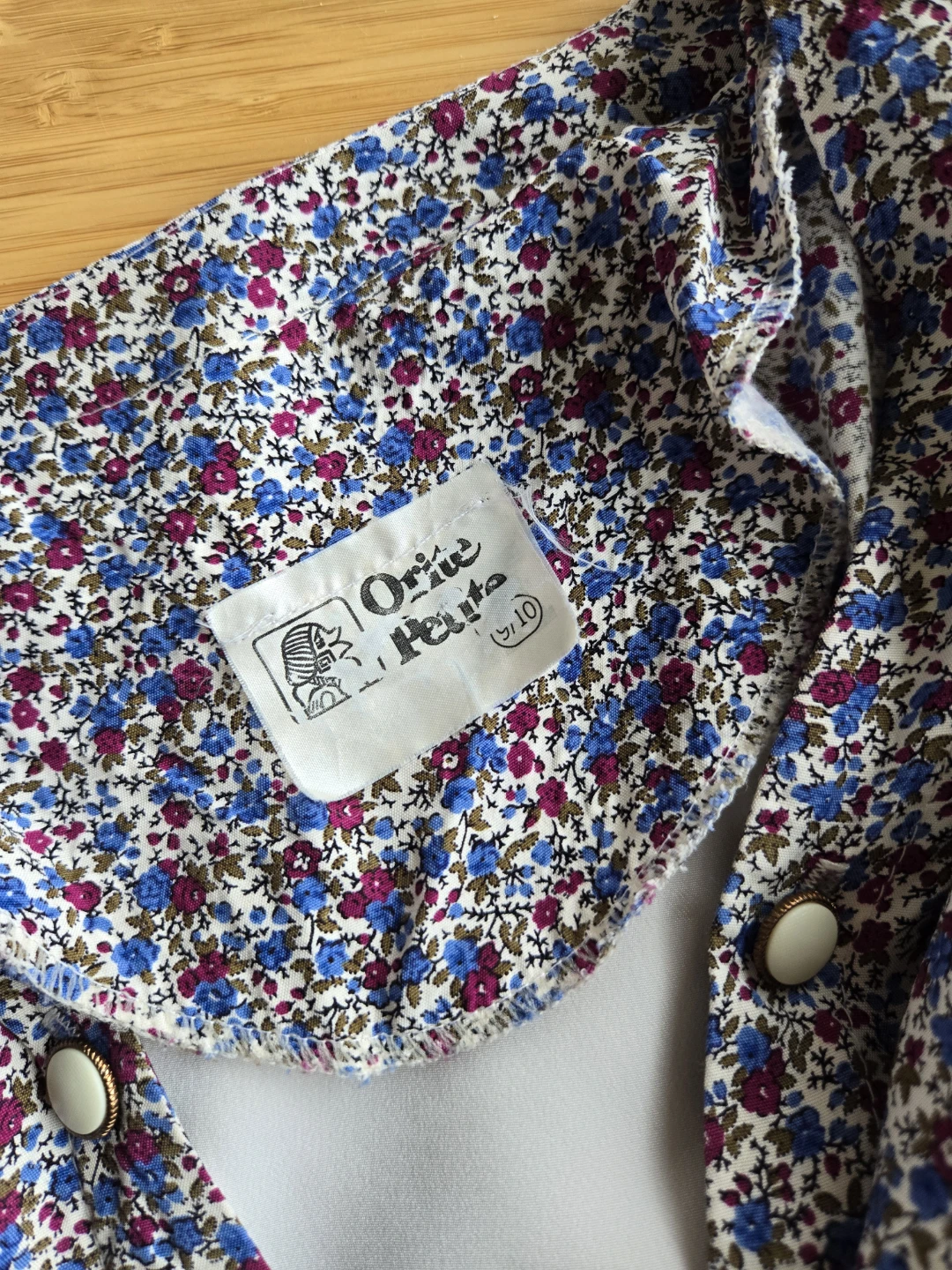 Vintage Orue Petite Floral Blouse - photo 4