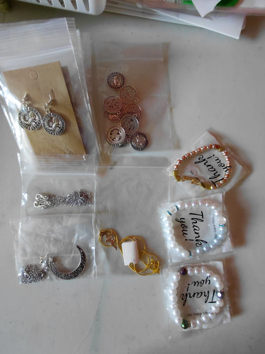 Assorted Jewelry Making Supplies and Finished Pieces - photo 4