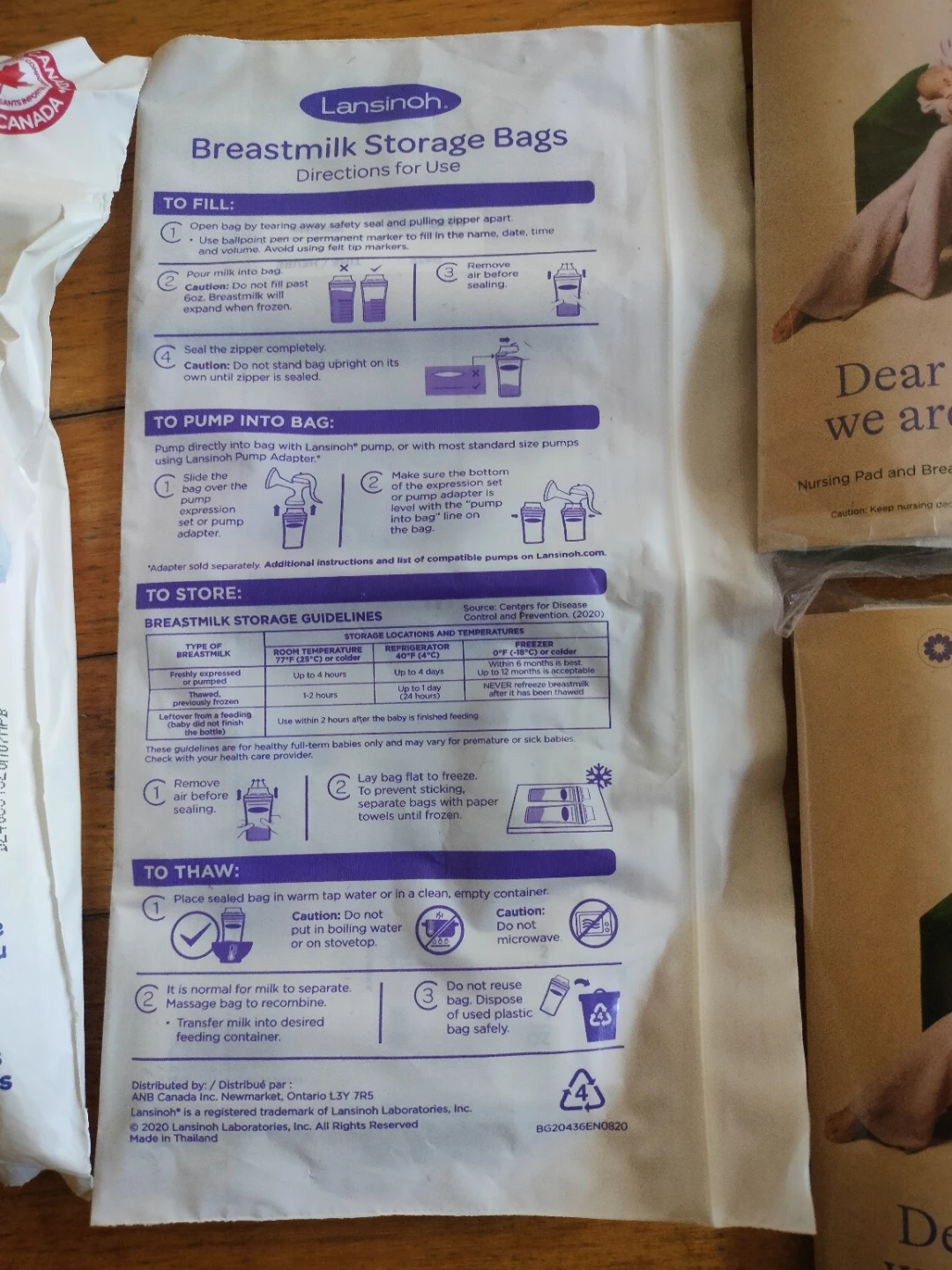 Royale Premium Diapers  & Lansinoh Breast Milk Storage Bags - photo 3