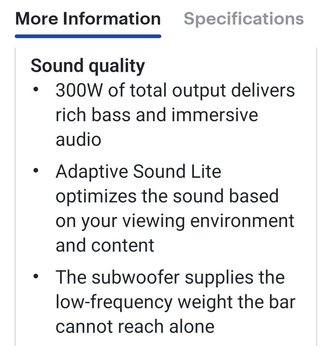 Samsung HW-C450 2.1 Channel Soundbar with Subwoofer - photo 3