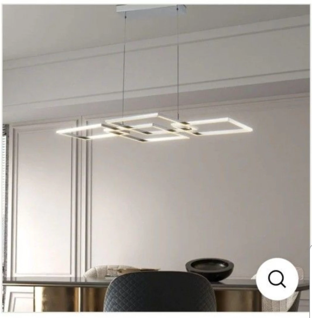 Modern Square LED Chandelier - photo 3