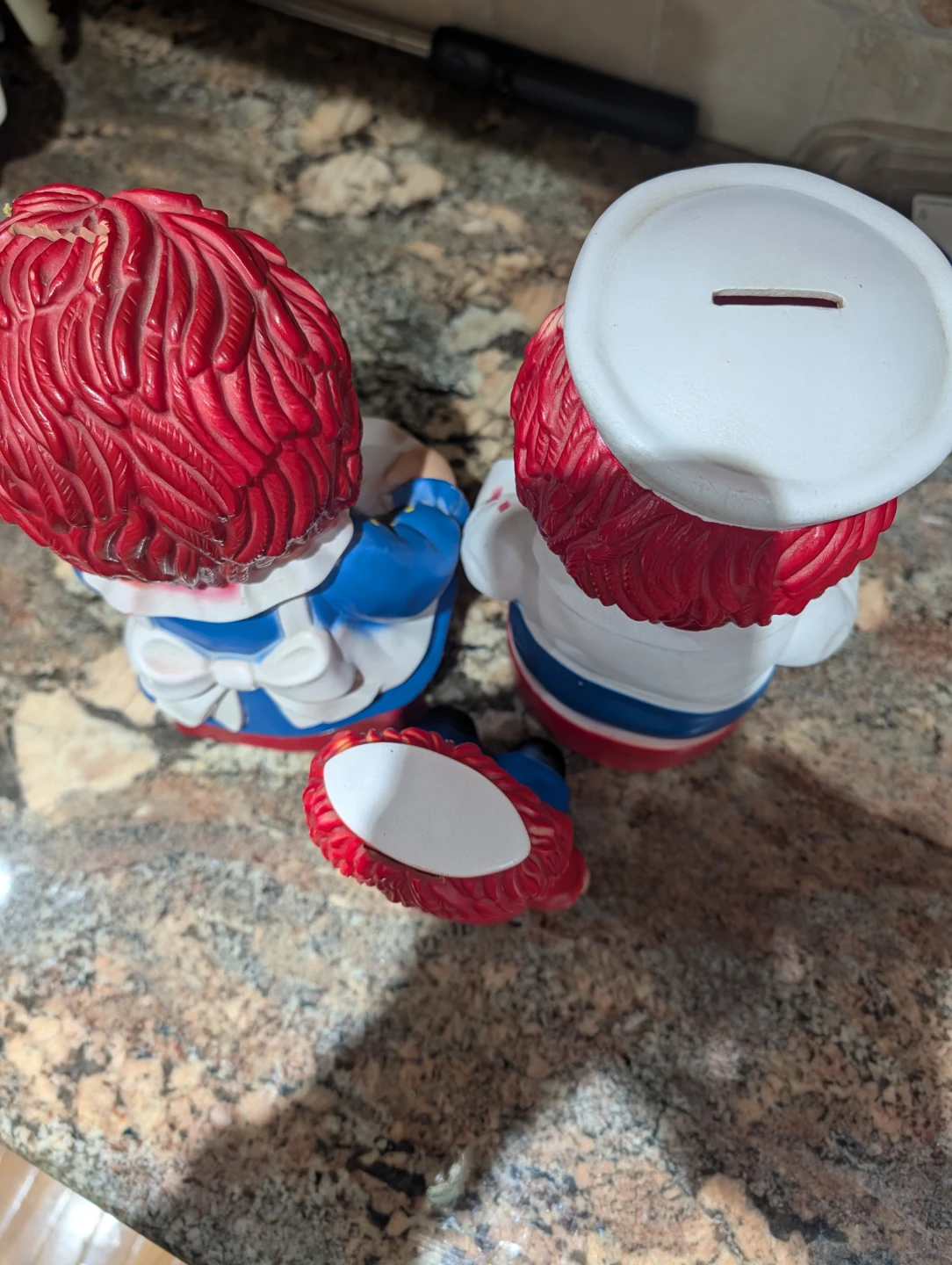 Vintage Raggedy Ann and Andy Coin Banks - photo 3