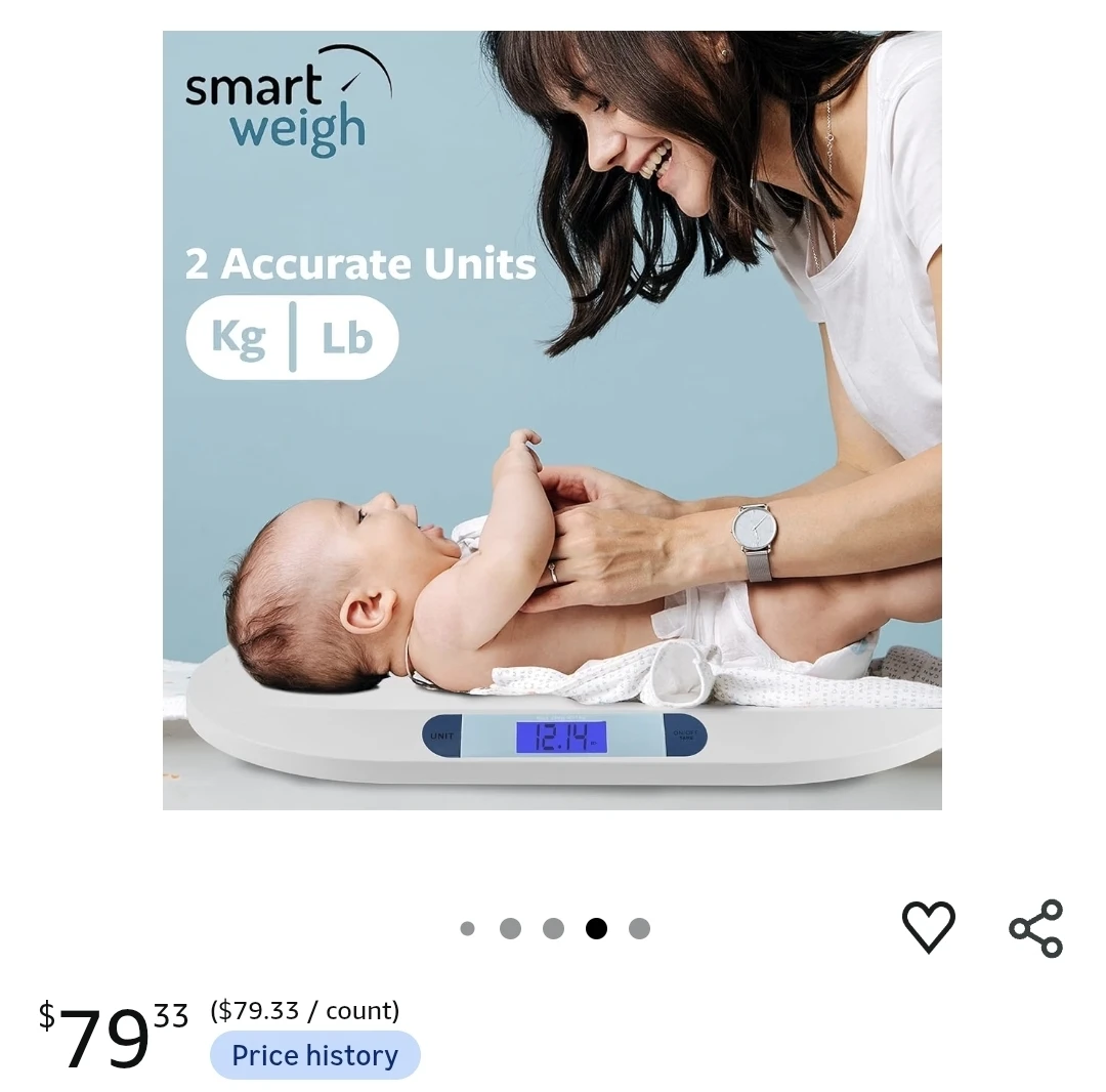Smart Weigh Baby and Pet Scale