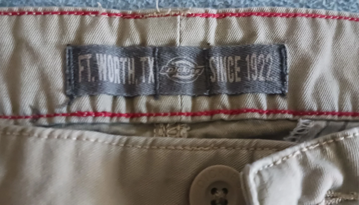 Dickies Relaxed Fit Cargo Shorts Tan 100% Cotton - photo 2