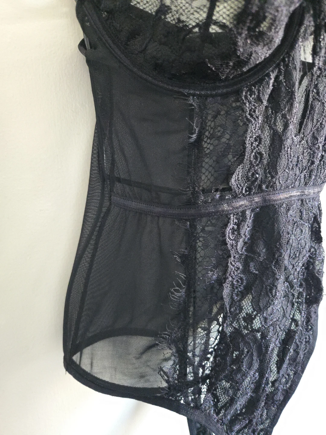 Fashion nova Black Lace Bodysuit - photo 4
